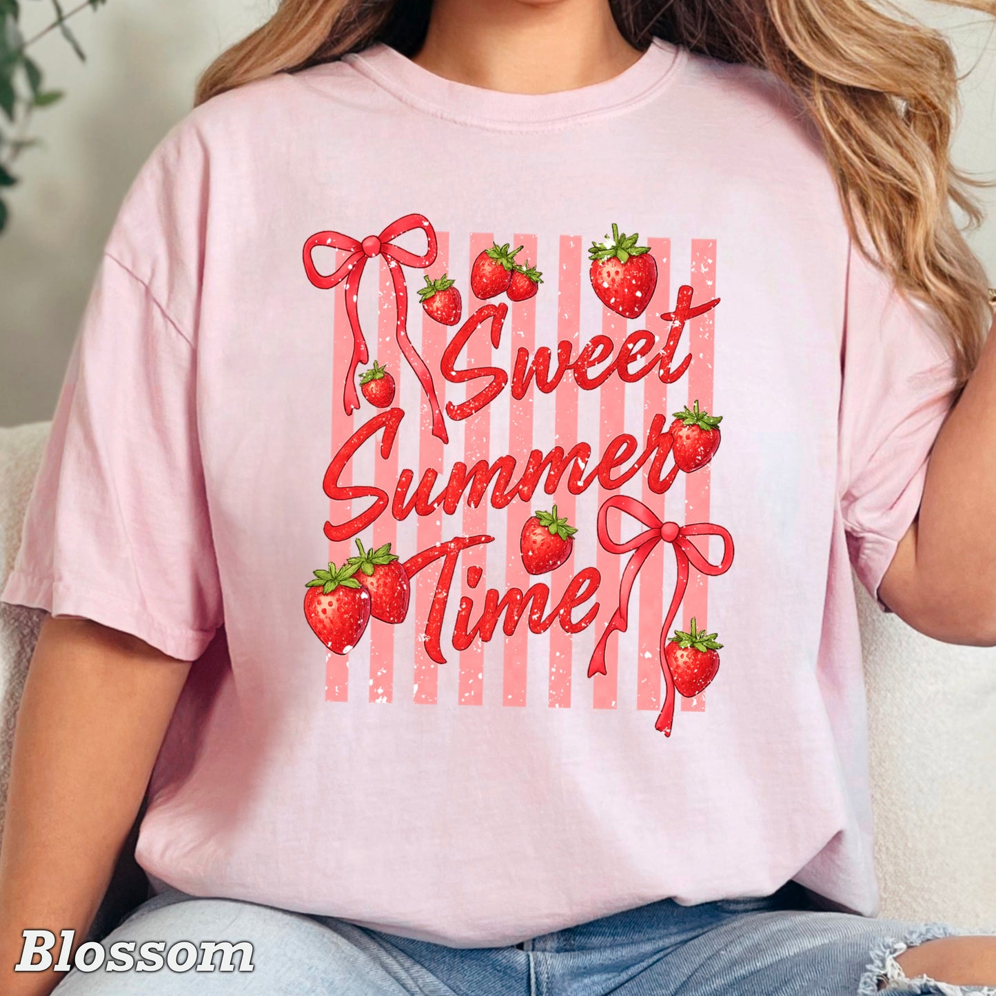 Sweet Summertime Comfort Color Graphic Tee