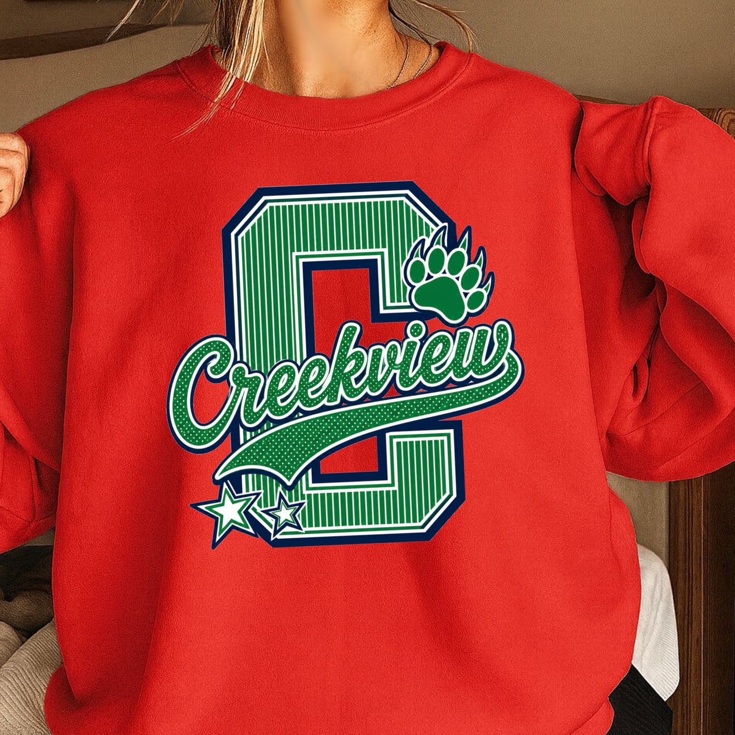 Creekview Grizzlies Crewneck Sweatshirt
