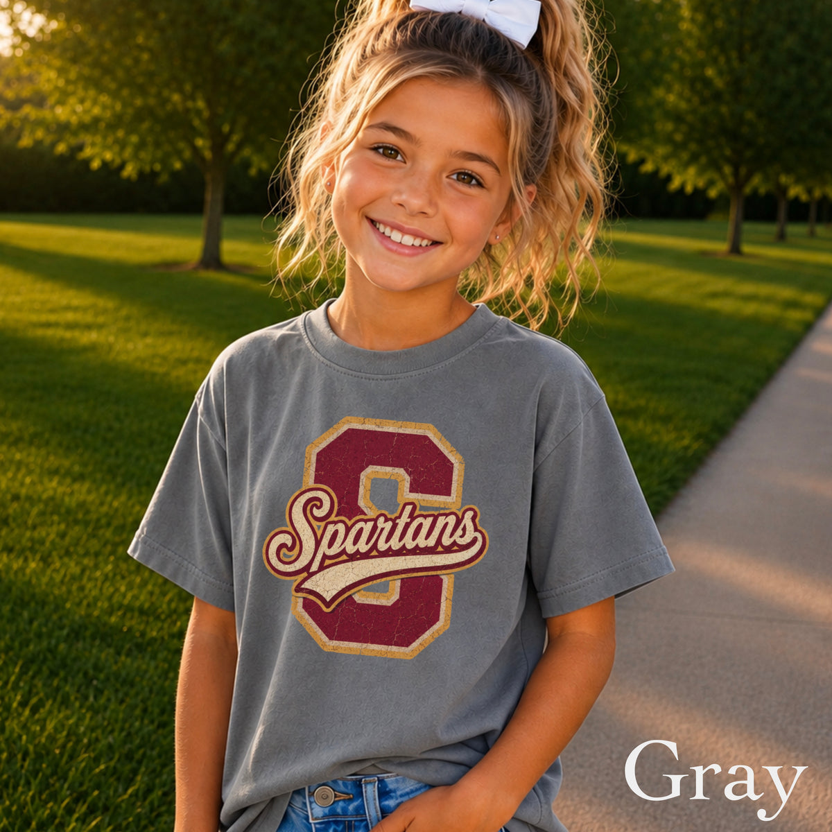 Spartans Youth Comfort Color T-Shirt