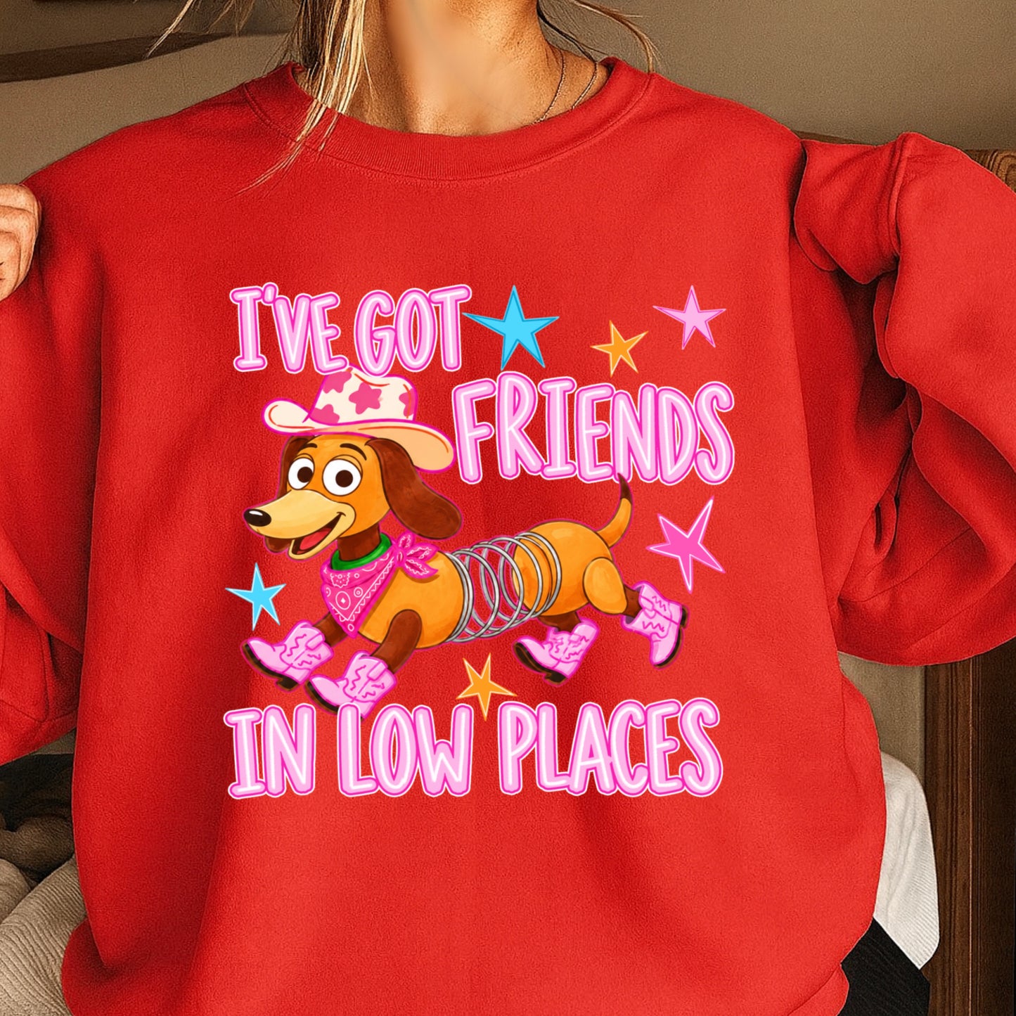 I’ve Got Friends In Low Places Toy Crewneck Sweatshirt