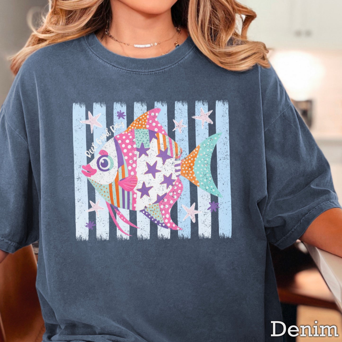 Reel Good Day Comfort Color Graphic Tee