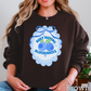 Busy Buying Blueberries Crewneck Sweatshirt