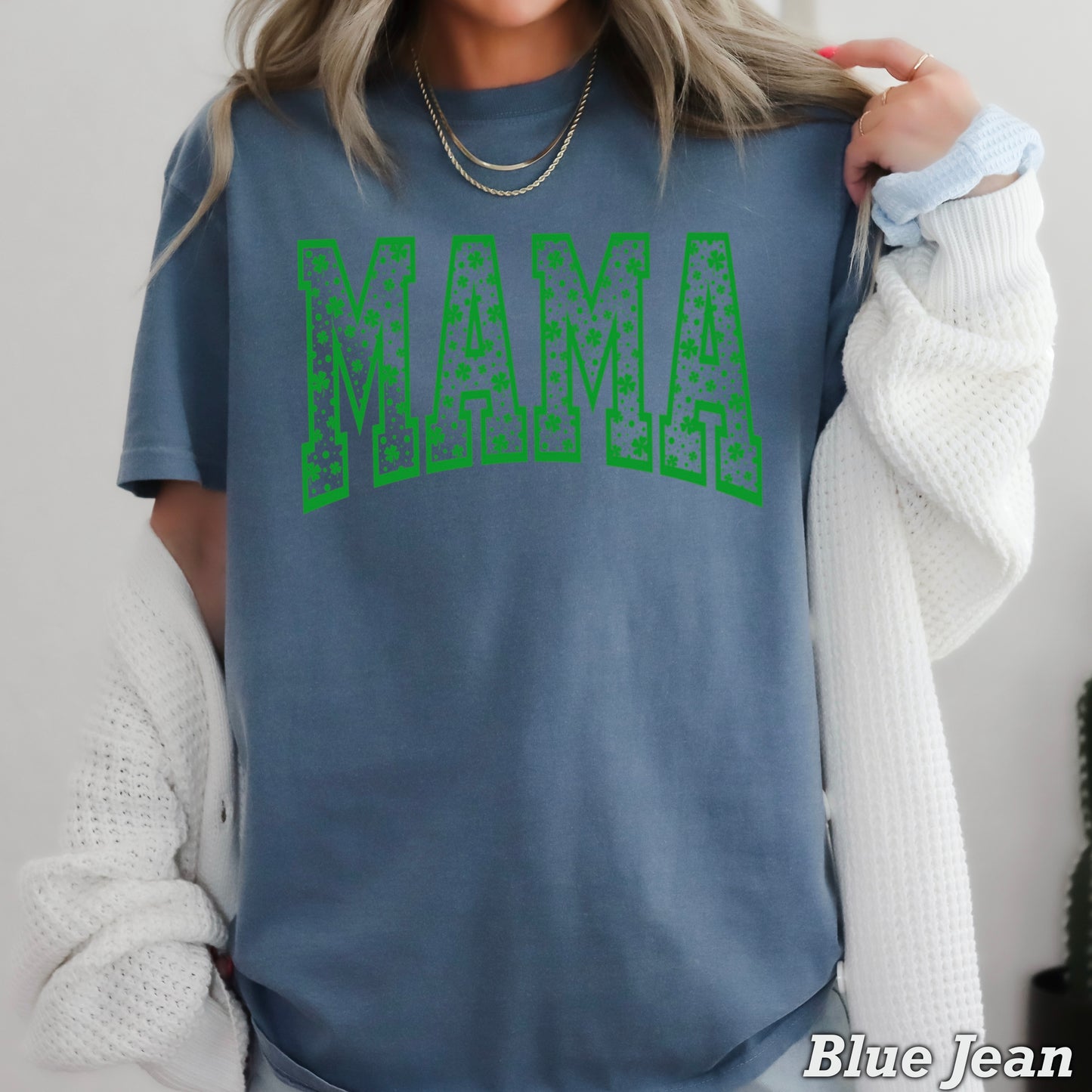 Mama St. Patrick’s Day Comfort Color Graphic Tee