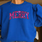Merry Real Spangles Christmas Crewneck Sweatshirt