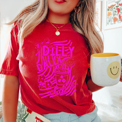 Dilly Dally Club Comfort Color Graphic Tee