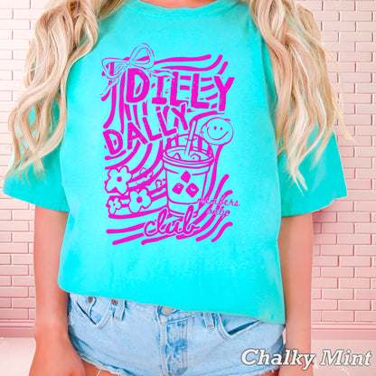 Dilly Dally Club Comfort Color Graphic Tee