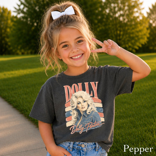 Retro Dolly Youth Comfort Color T-Shirt