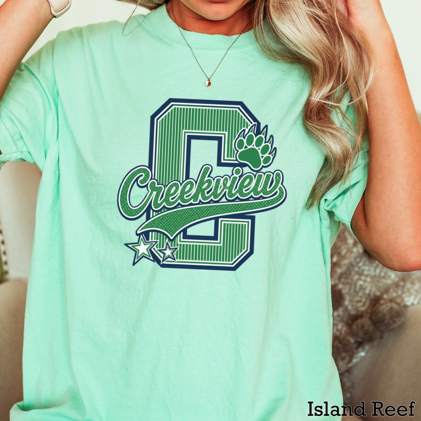 Creekview Grizzlies Comfort Color Graphic Tee