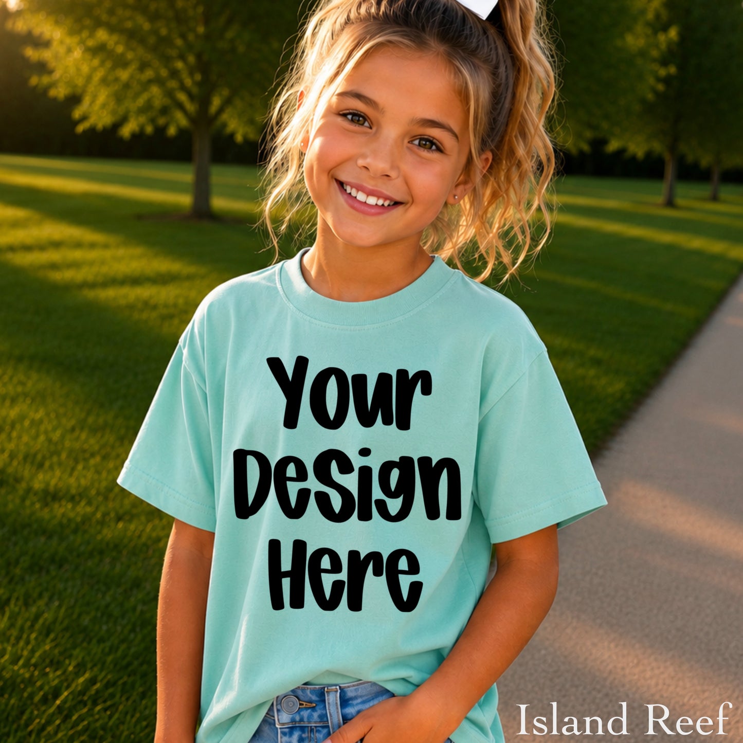Custom Youth Print On Demand Comfort Color T-Shirt