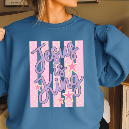 Jesus Is King Crewneck Sweatshirt