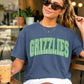 Grizzlies Comfort Color Graphic Tee