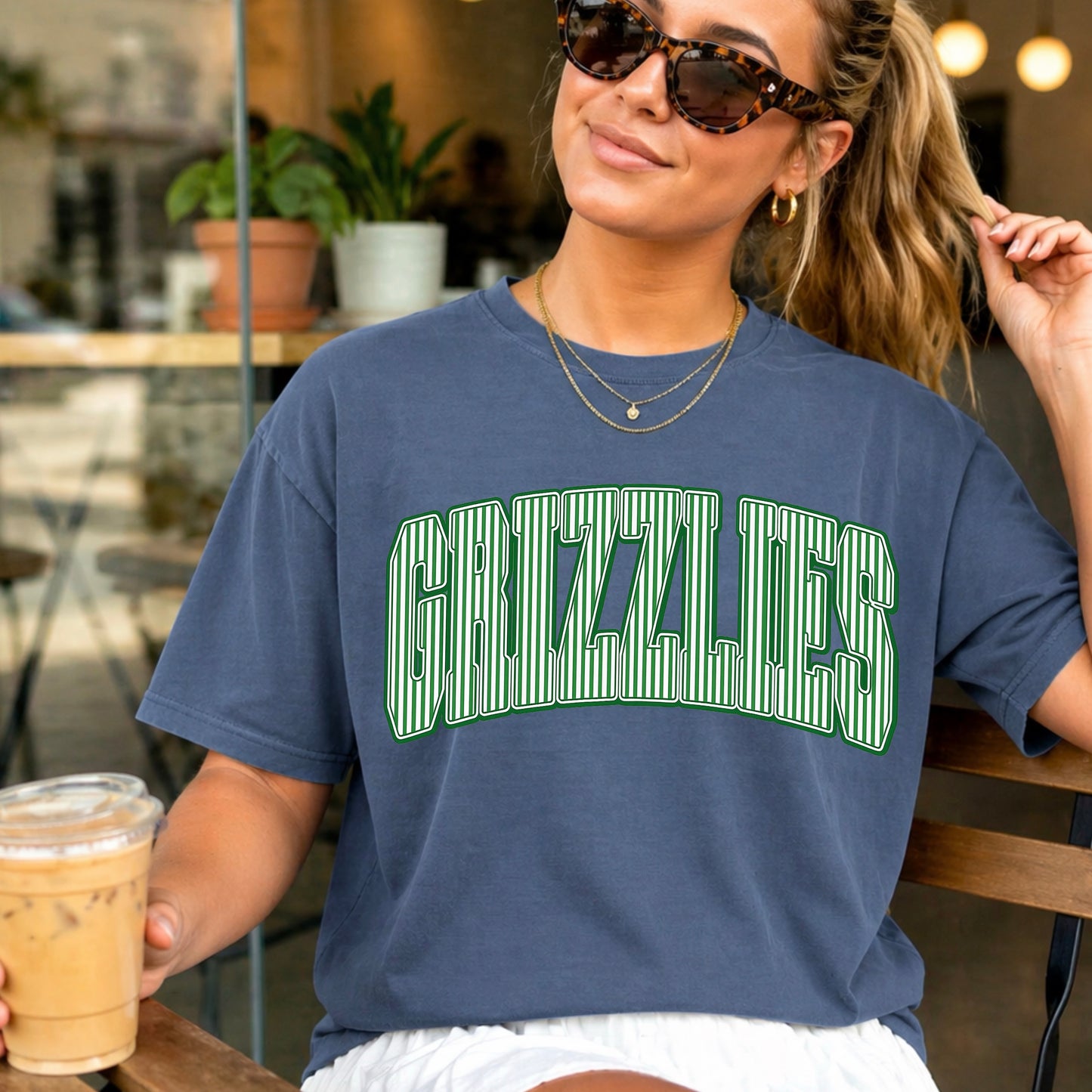 Grizzlies Comfort Color Graphic Tee