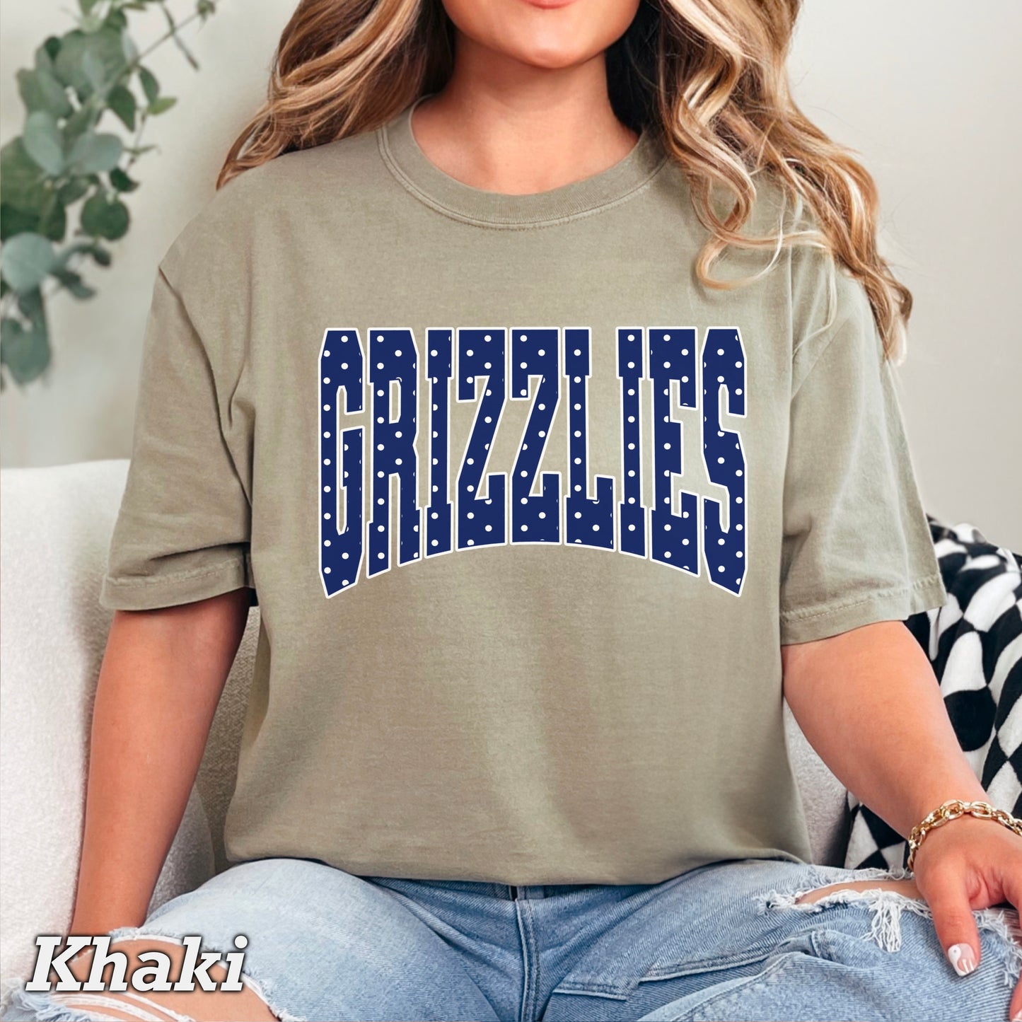 Grizzlies Comfort Color Graphic Tee