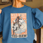 Wild West Rodeo Star Crewneck Sweatshirt