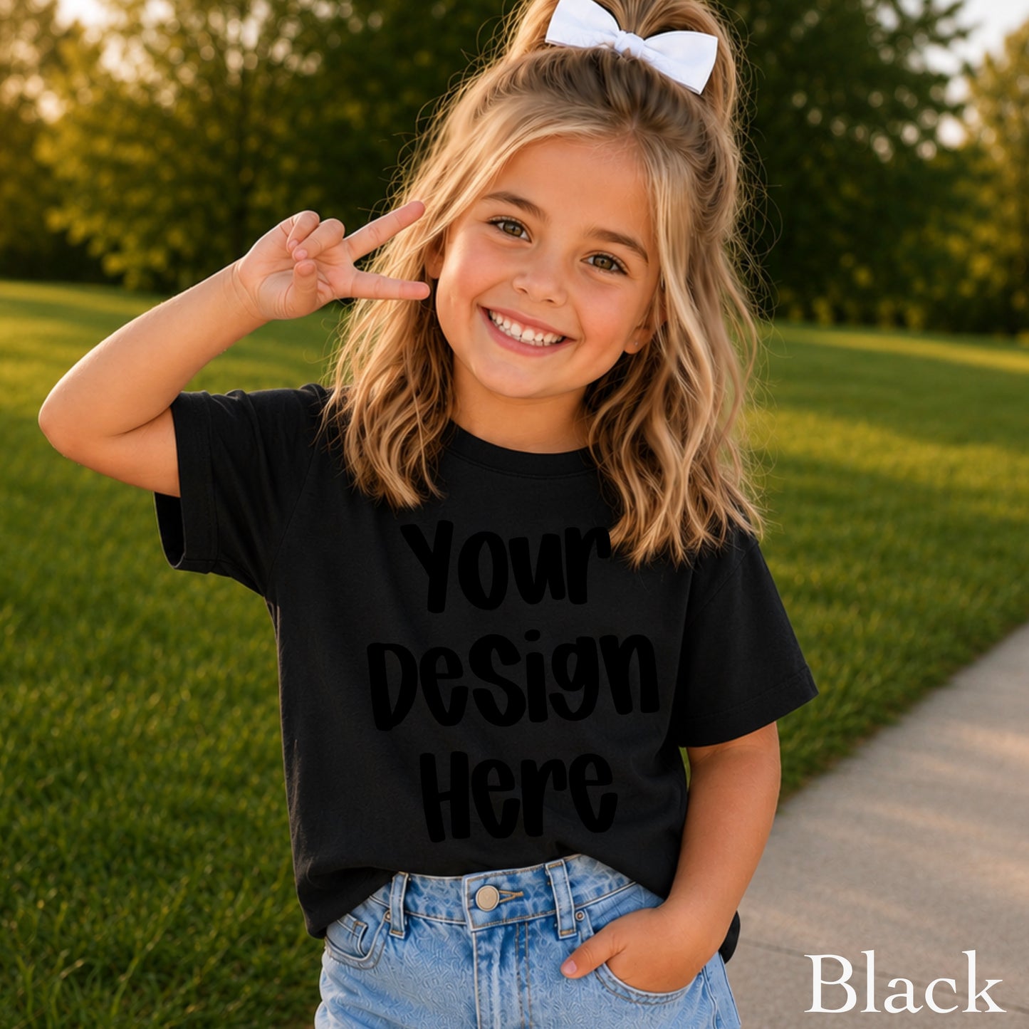 Custom Youth Print On Demand Comfort Color T-Shirt