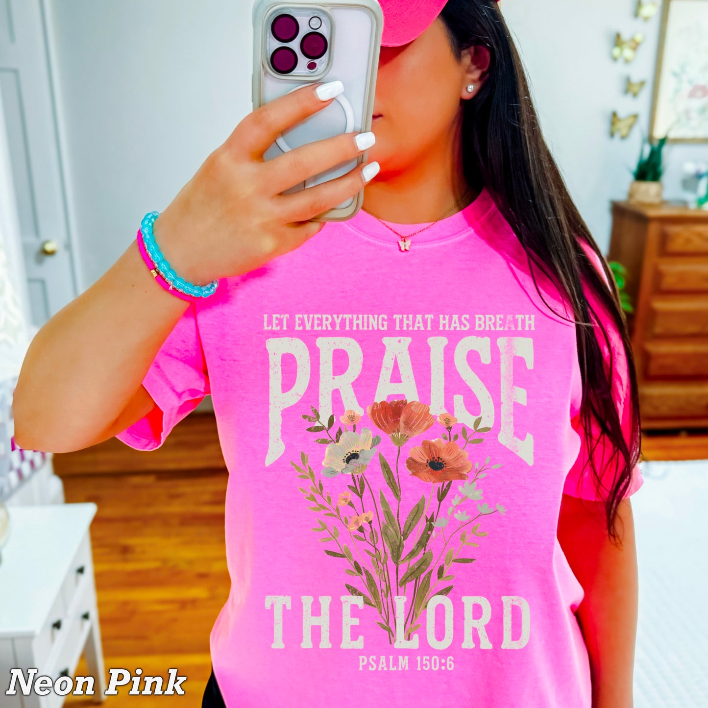 Let Everything That Has Breath Praise The Lord Comfort Color Graphic Tee