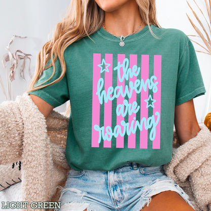The Heavens Are Roaring Comfort Color Graphic Tee