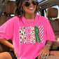 Merry Christmas Comfort Color Graphic Tee
