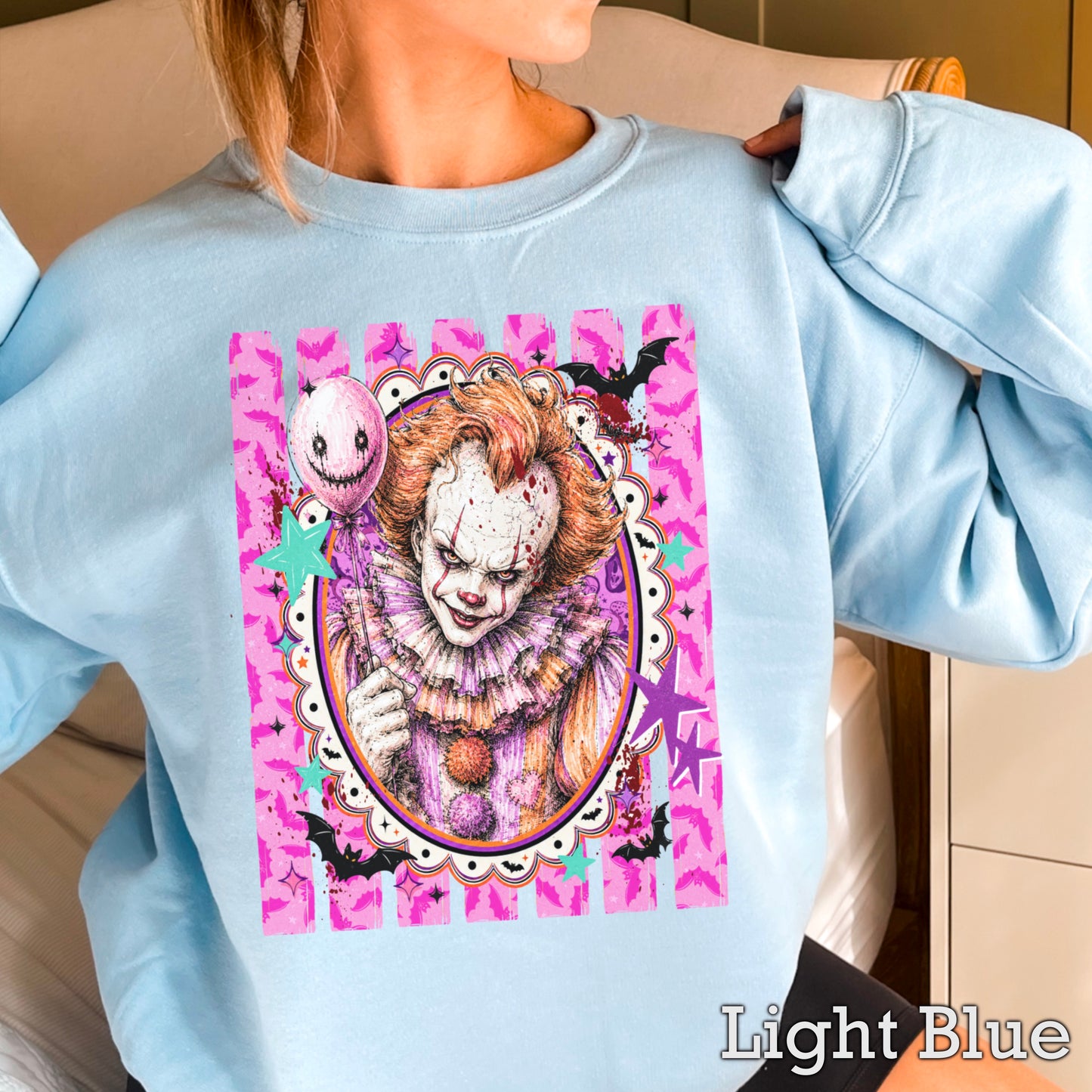 Horror Film Character Crewneck Sweatshirt