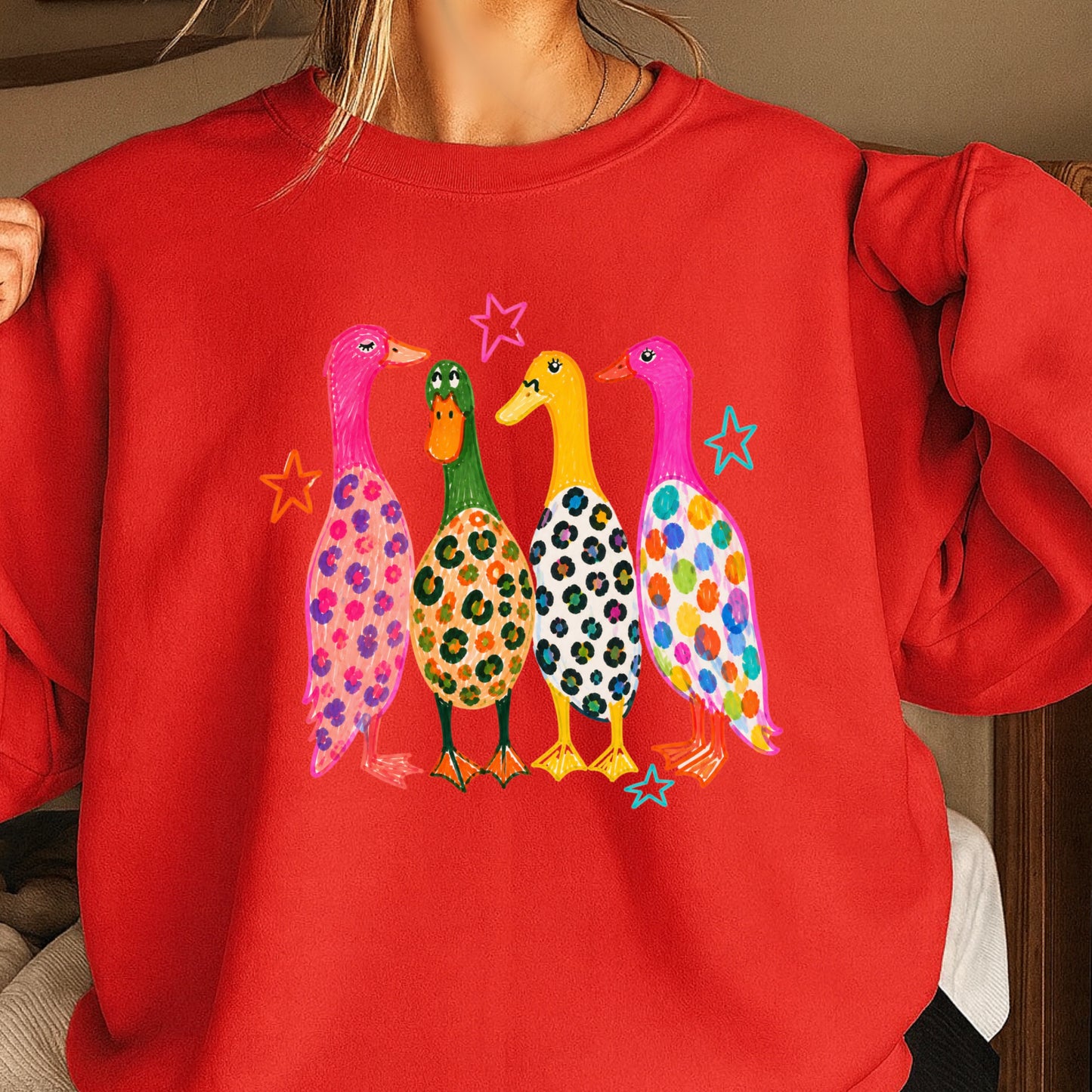 Mallard Ducks Crewneck Sweatshirt