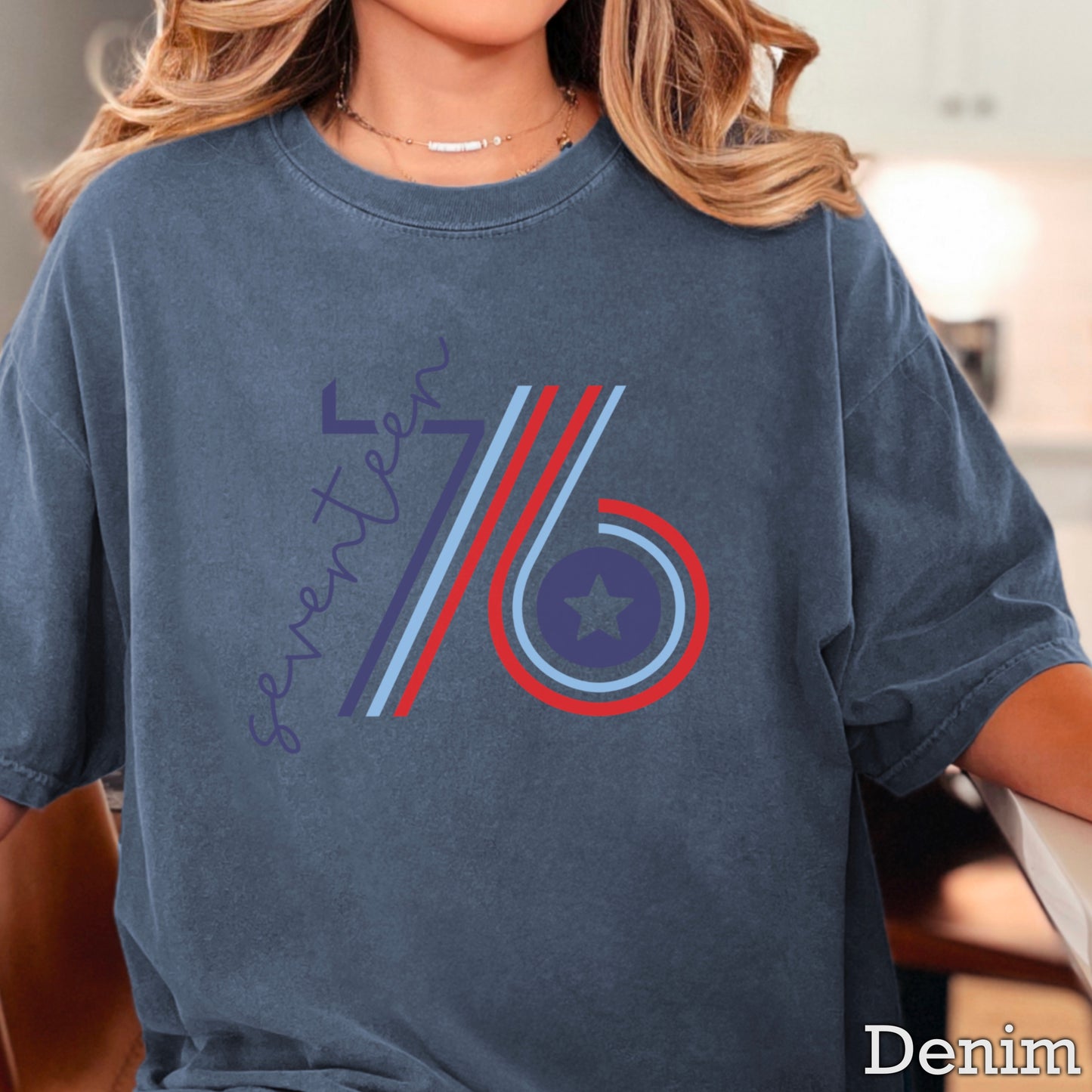 Retro 1776 Comfort Color Graphic Tee