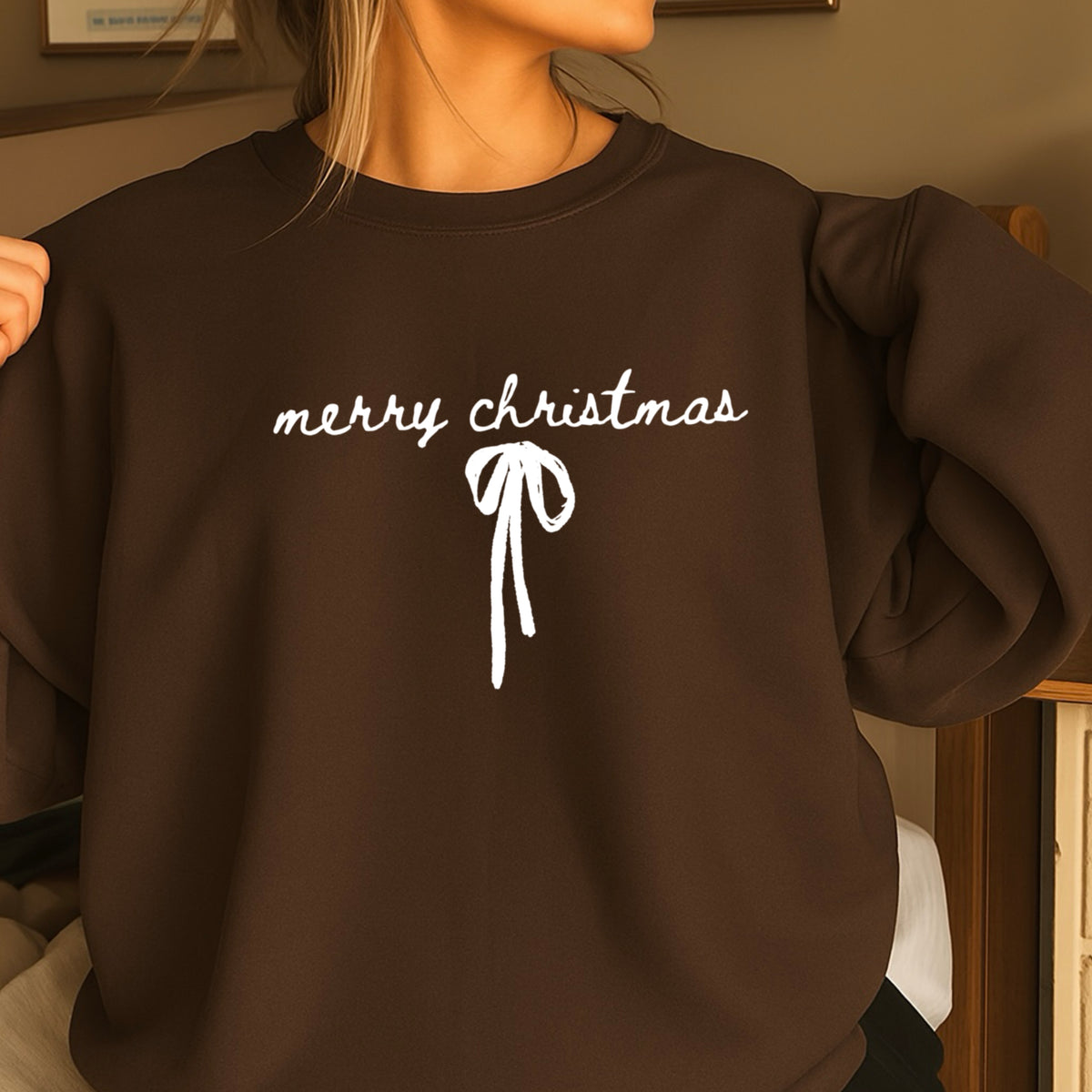 Merry Christmas Crewneck Sweatshirt