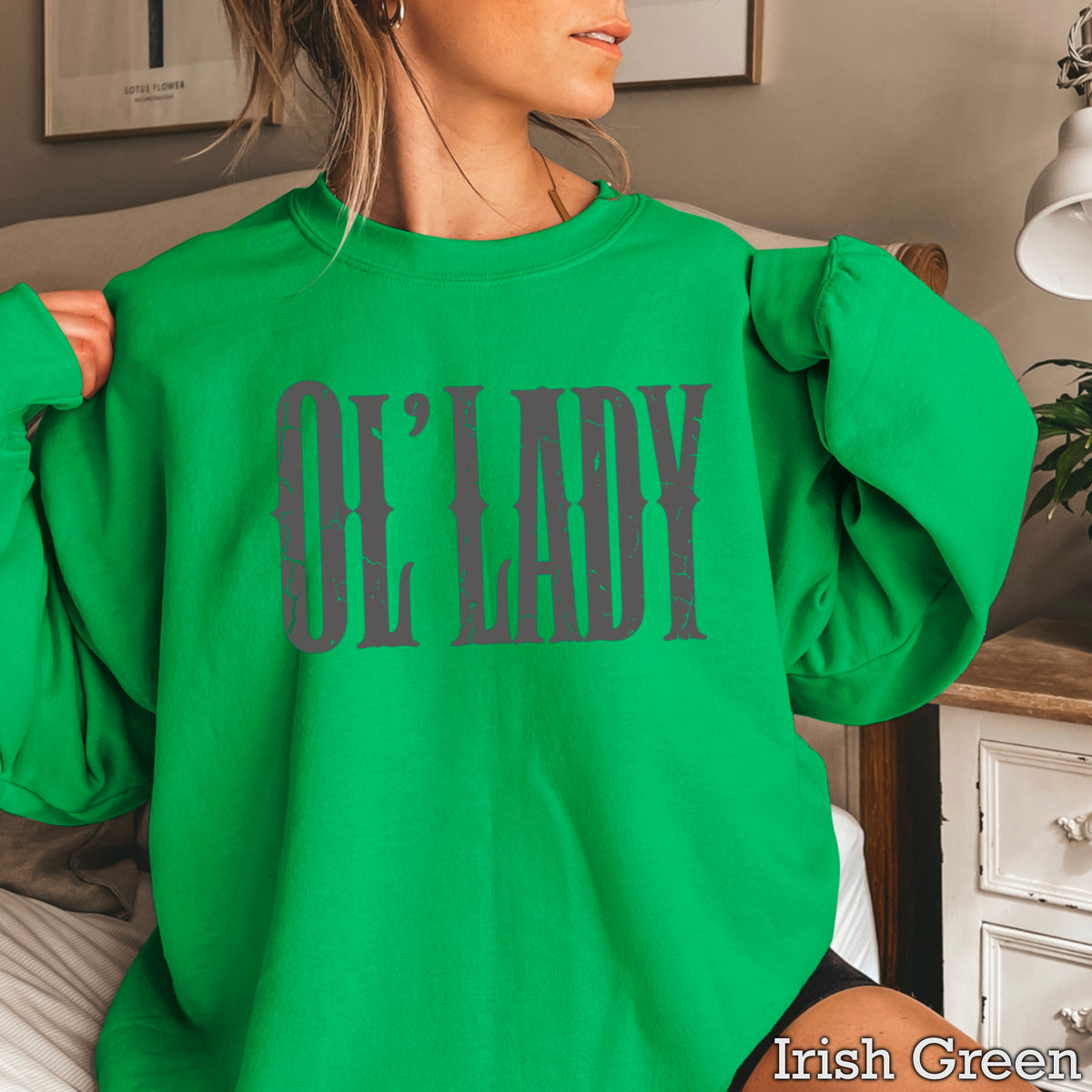Ol’ Lady Crewneck Sweatshirt