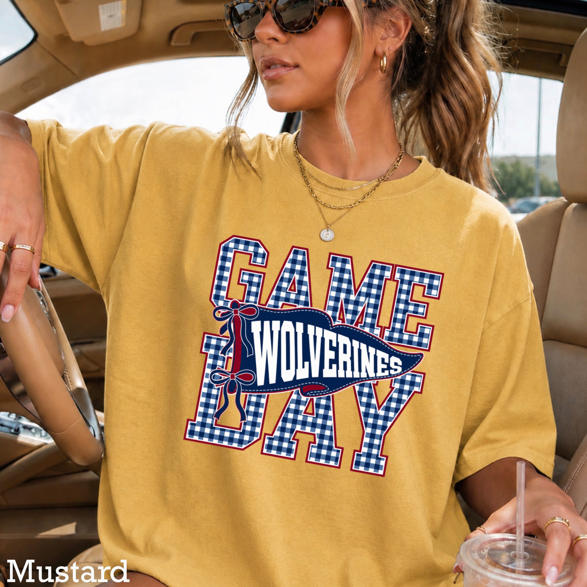Wolverines Comfort Color Graphic Tee