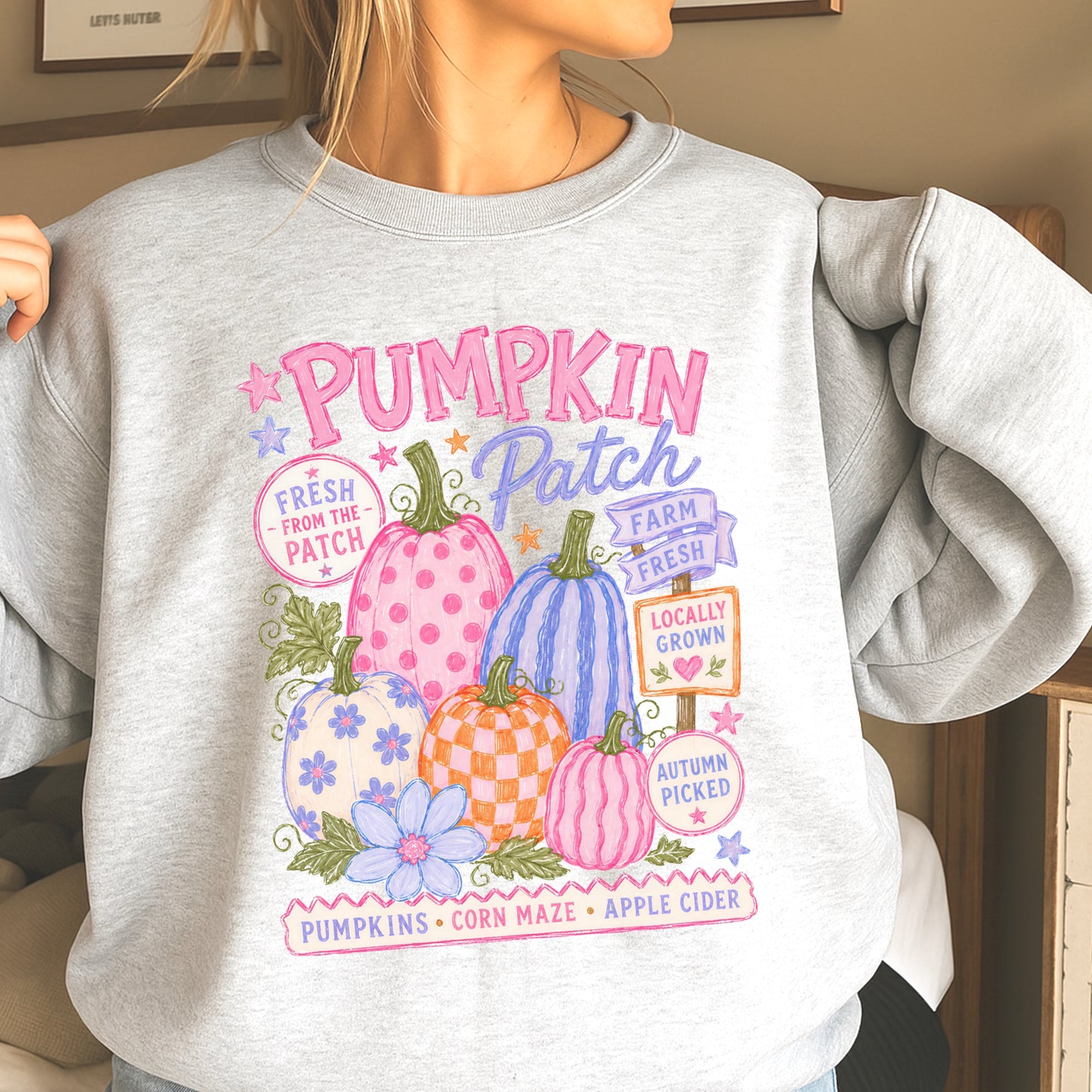 Pumpkin Patch Crewneck Sweatshirt