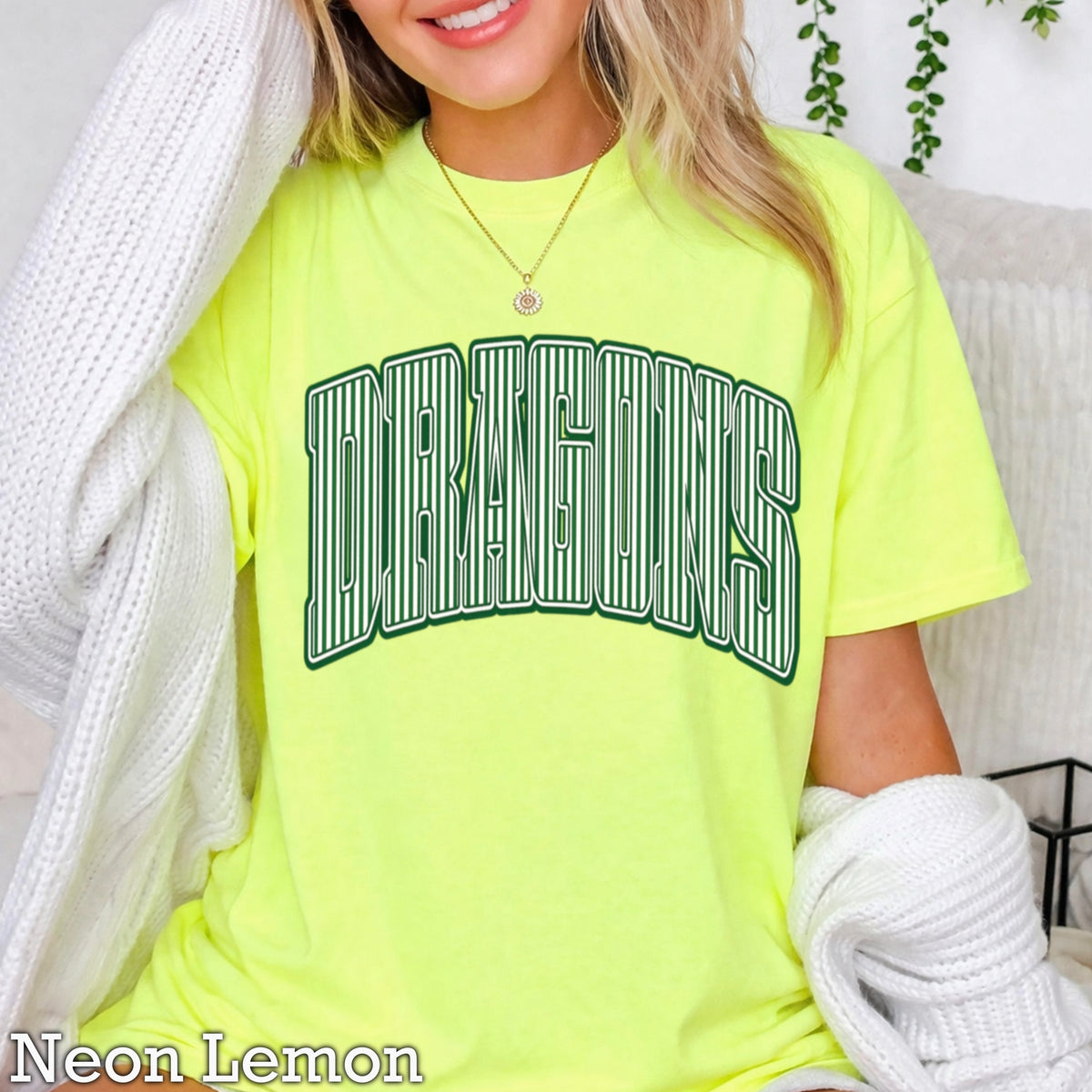 Dragons Comfort Color Graphic Tee