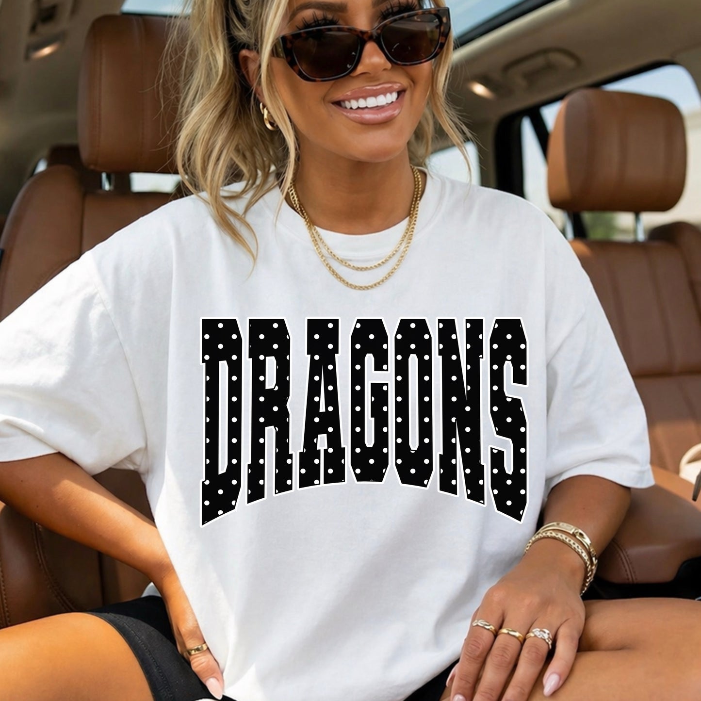 Dragons Comfort Color Graphic Tee