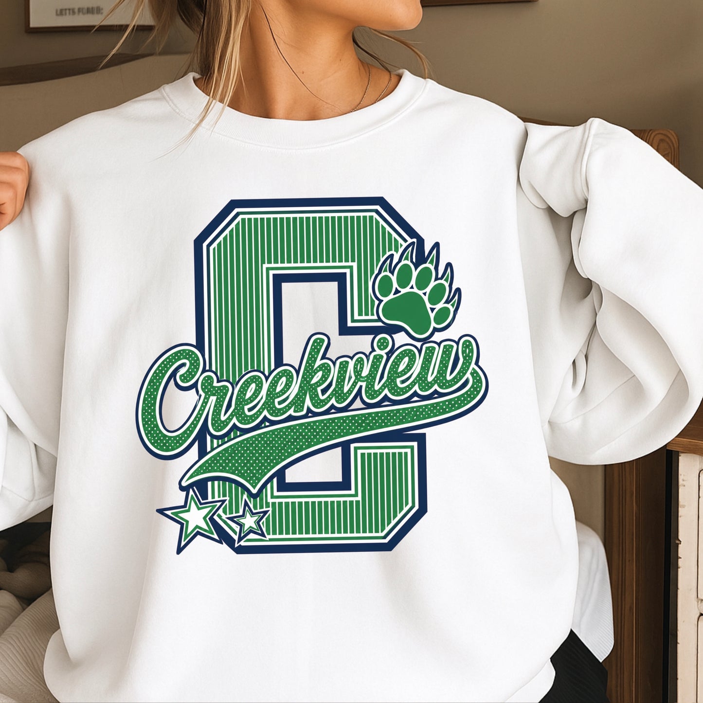 Creekview Grizzlies Crewneck Sweatshirt
