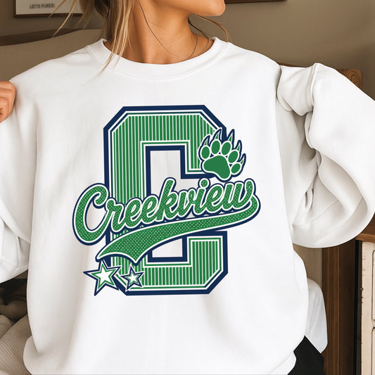 Creekview Grizzlies Crewneck Sweatshirt