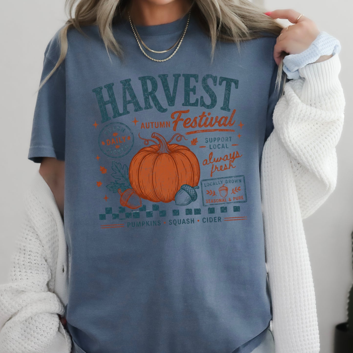 Harvest Festival Comfort Color Graphic Tee