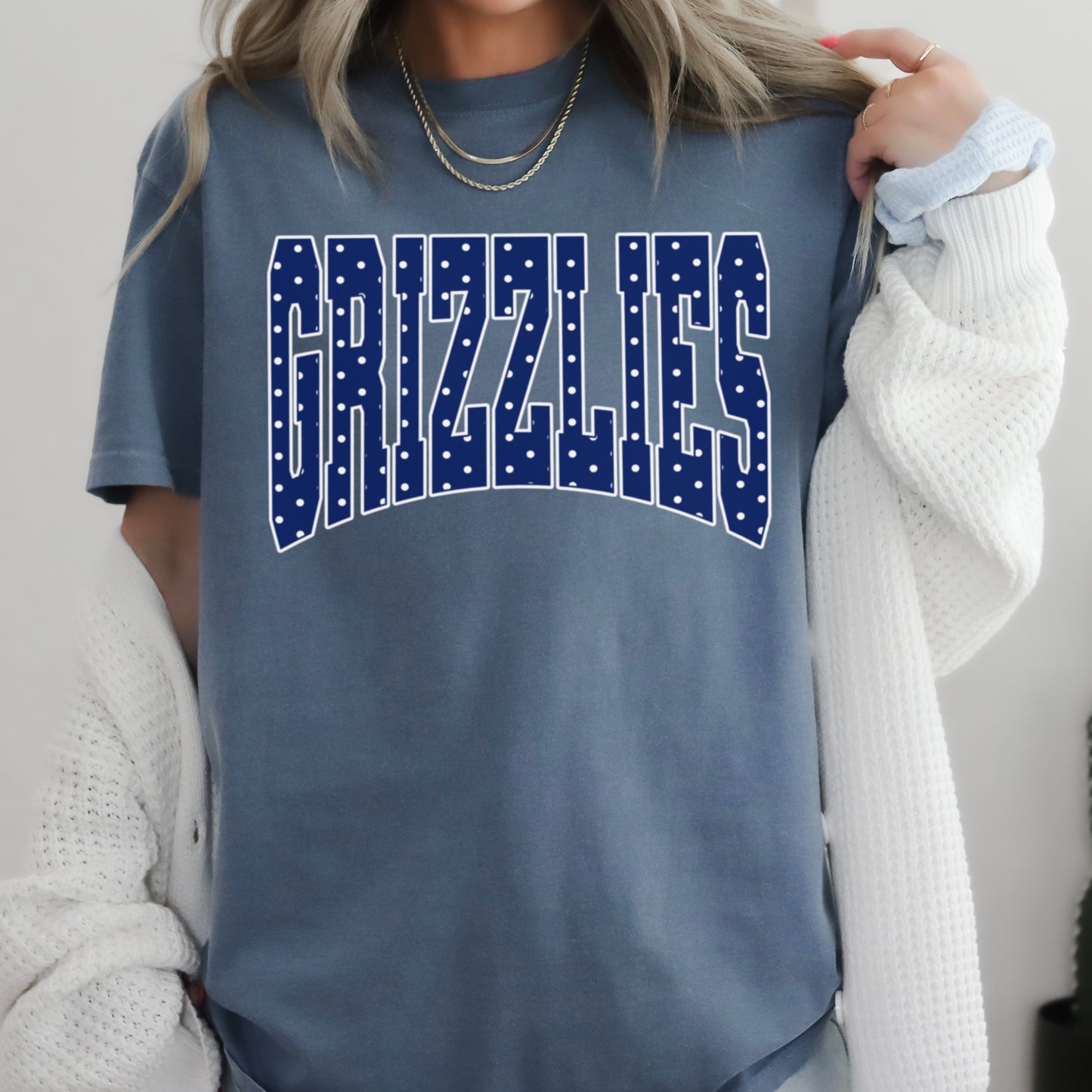 Grizzlies Comfort Color Graphic Tee