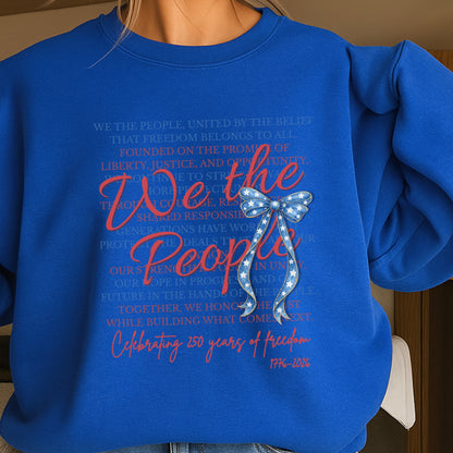 We The People Crewneck Sweatshirt