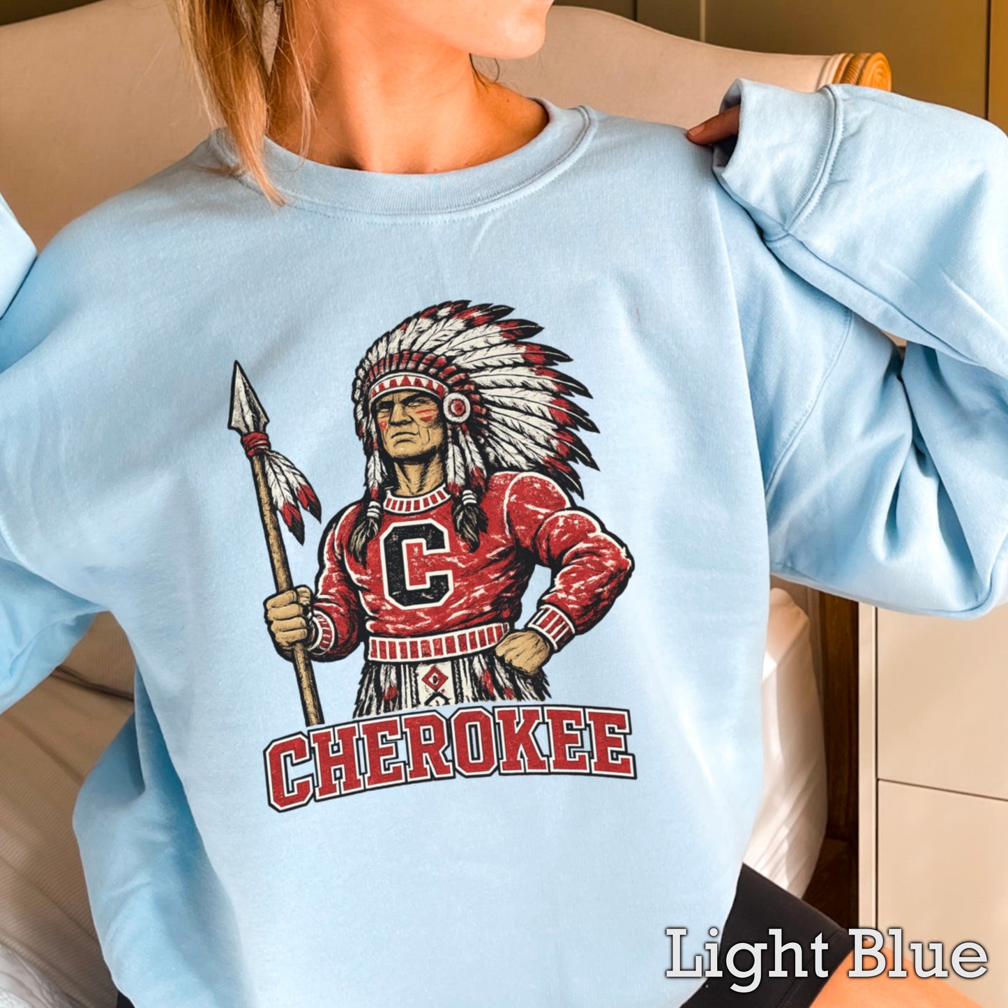Cherokee Warriors Crewneck Sweatshirt