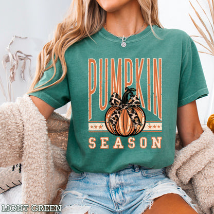 Pumpkin Season Comfort Color Graphic Tee