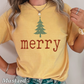 Merry Comfort Color Graphic Tee