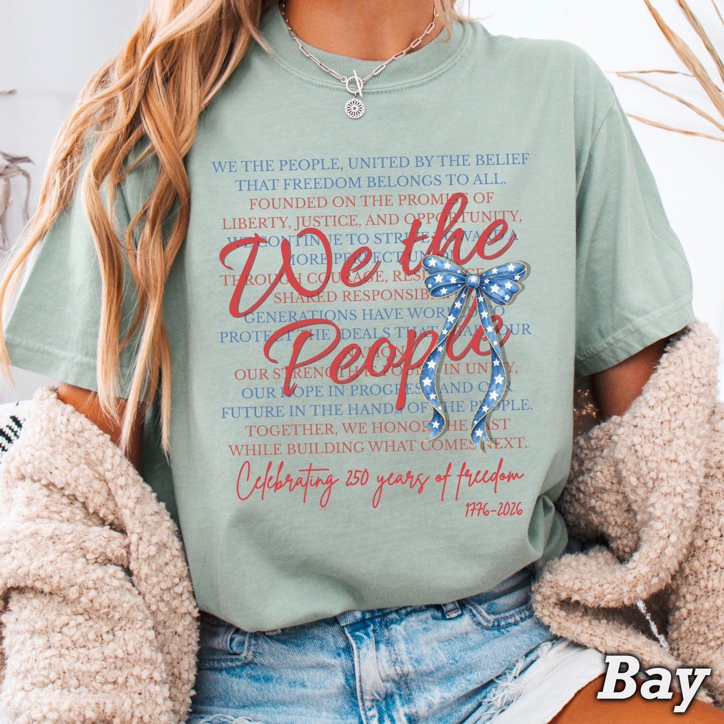 We The People Comfort Color Graphic Tee
