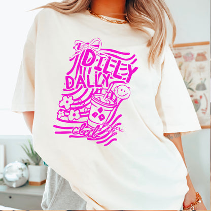 Dilly Dally Club Comfort Color Graphic Tee