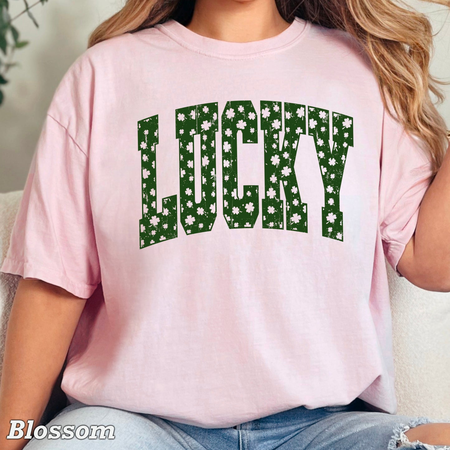 Lucky St. Patrick’s Day Comfort Color Graphic Tee
