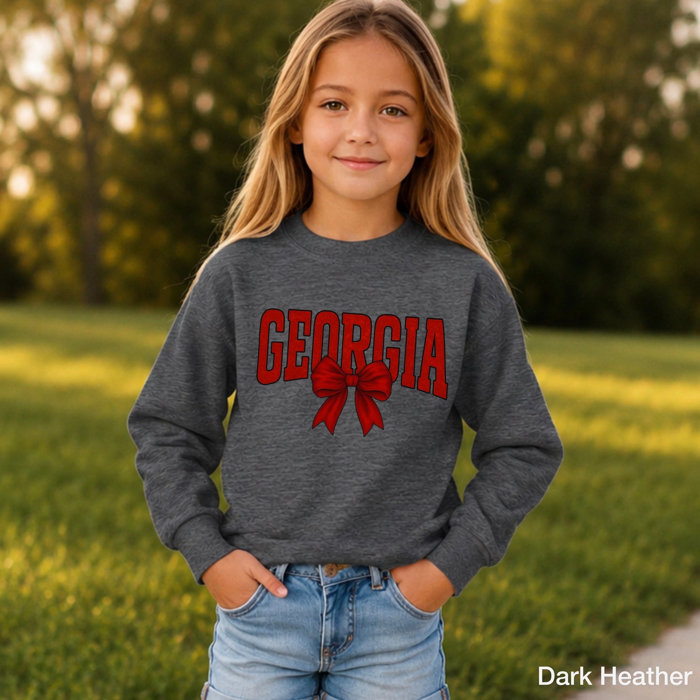Georgia Youth Crewneck Sweatshirt