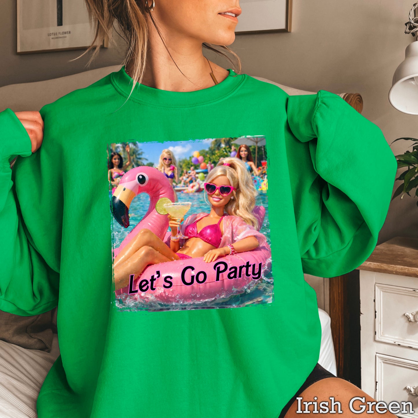 Let’s Go Party Crewneck Sweatshirt