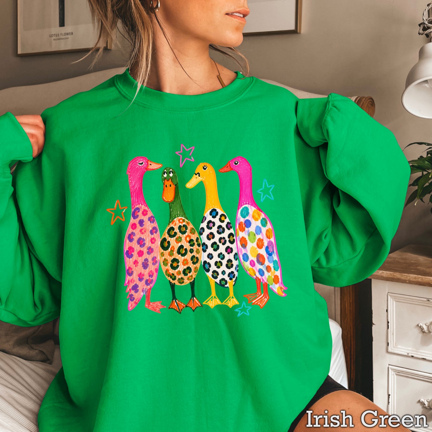 Mallard Ducks Crewneck Sweatshirt