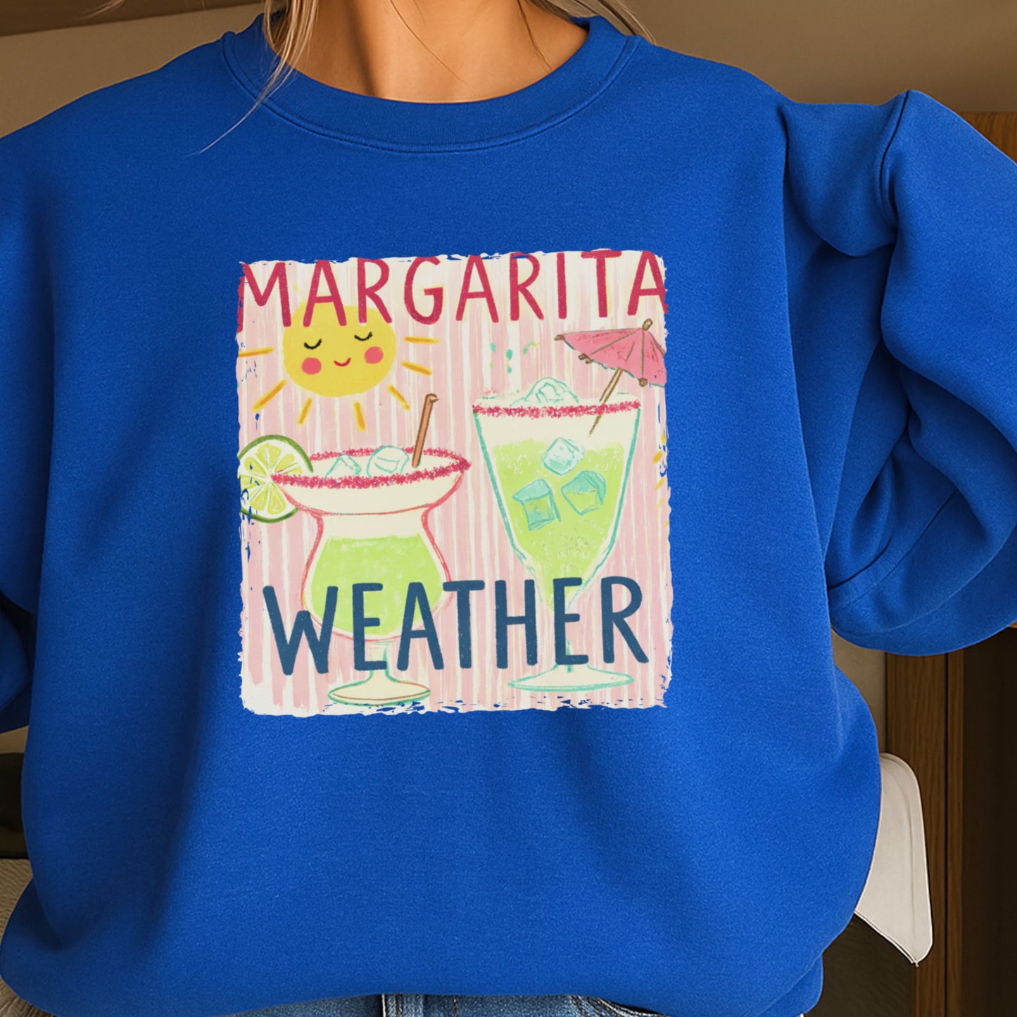 Margarita Weather Crewneck Sweatshirt
