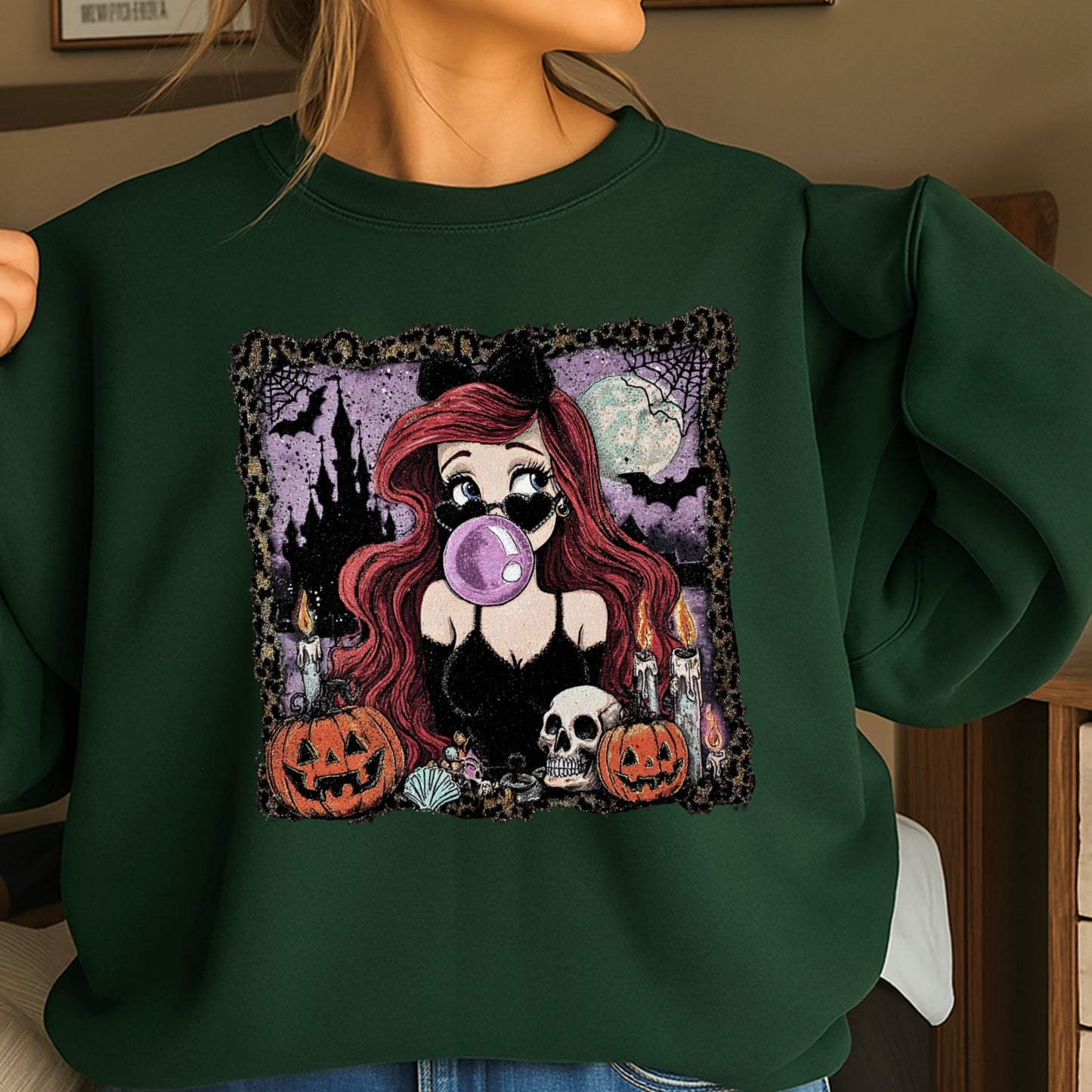 Halloween Princess Halloween Crewneck Sweatshirt
