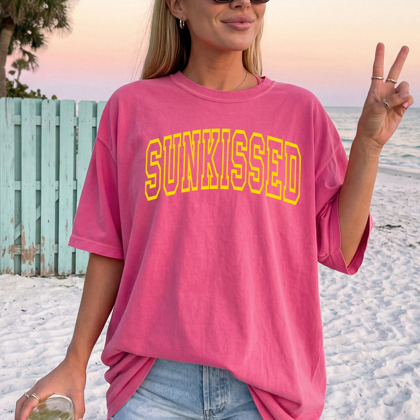 Sunkissed Screen Print Transfer