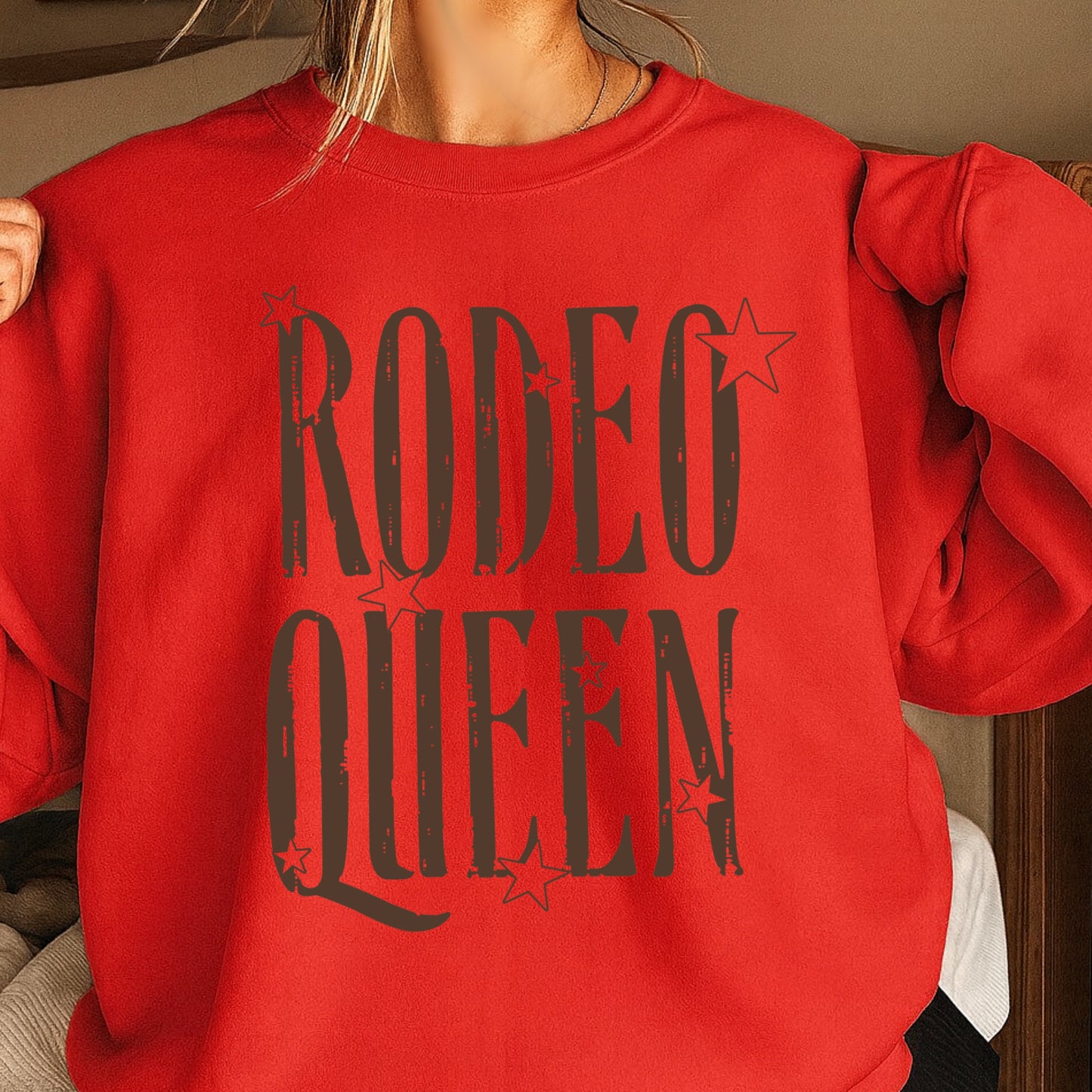 Rodeo Queen Crewneck Sweatshirt