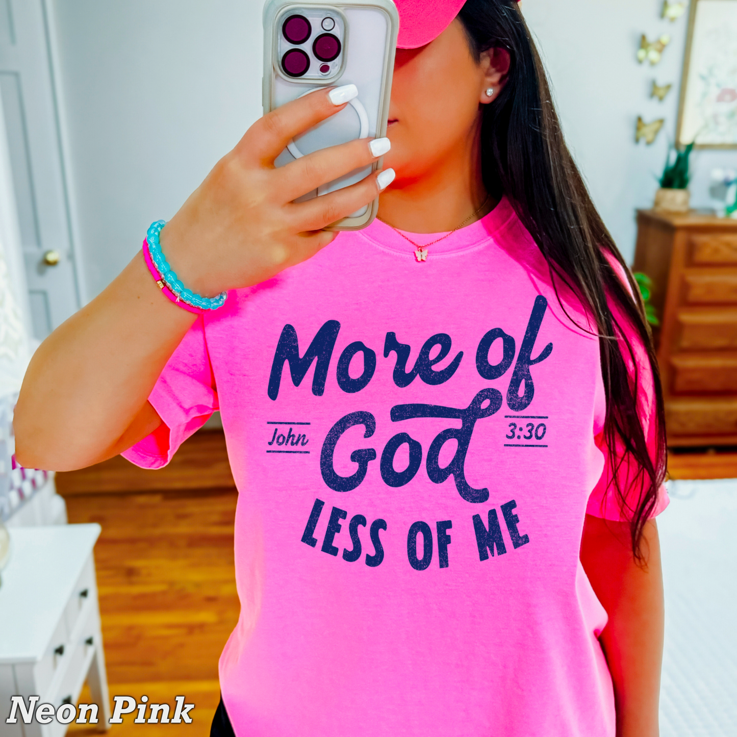 More Of God Comfort Color Graphic Tee